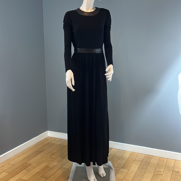 NWT Rosetta Getty Black Backless Dress Sz Small - Picture 2 of 14